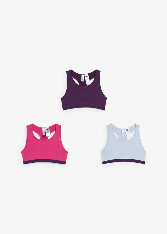 BH-topp med mjuk bomull (5-pack), bonprix