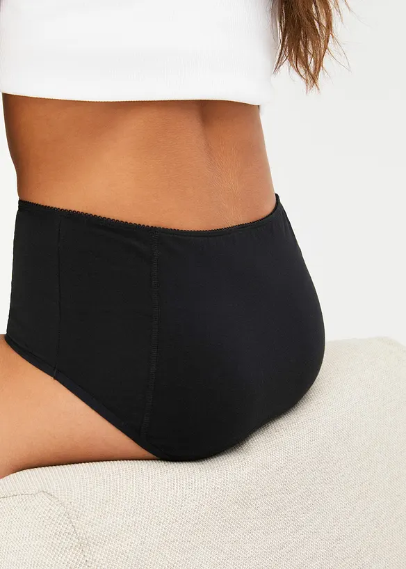 Menstrosa i maxihipstermodell med medelhög uppsugningsförmåga (2-pack), bonprix