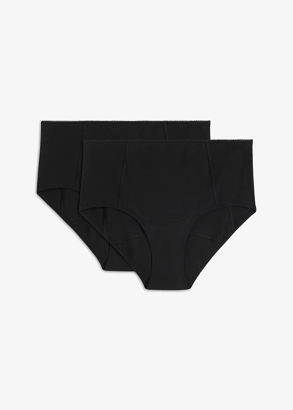 Menstrosa i maxihipstermodell med medelhög uppsugningsförmåga (2-pack), bonprix
