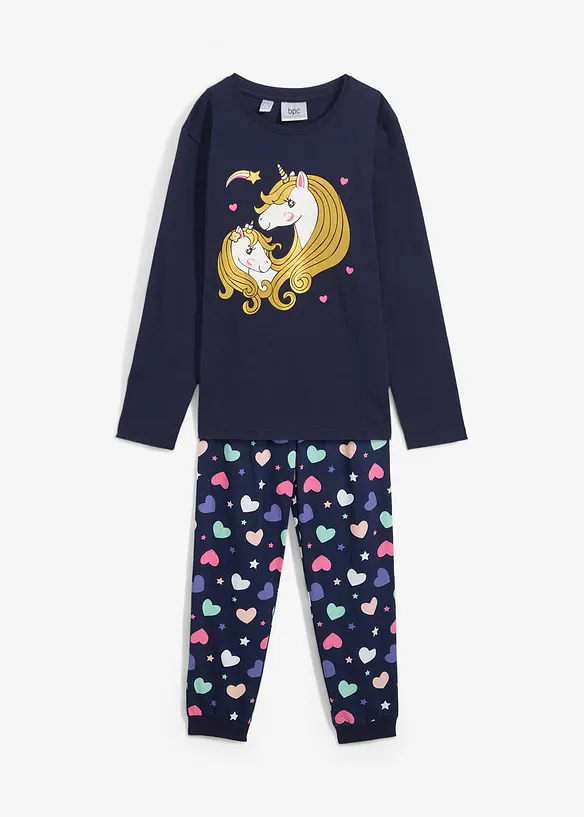 Pyjamas (2 delar) av ekologisk bomull, bonprix