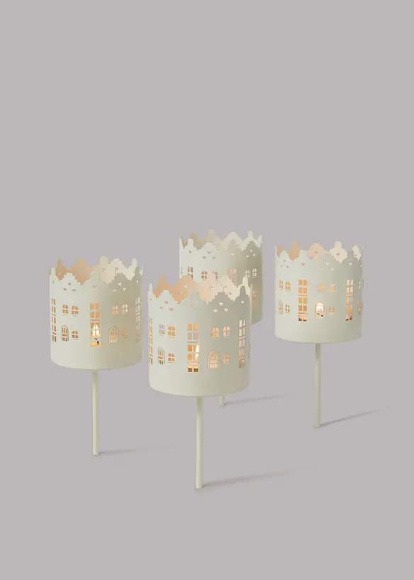 Ljushållare för adventskrans (4-pack), bonprix
