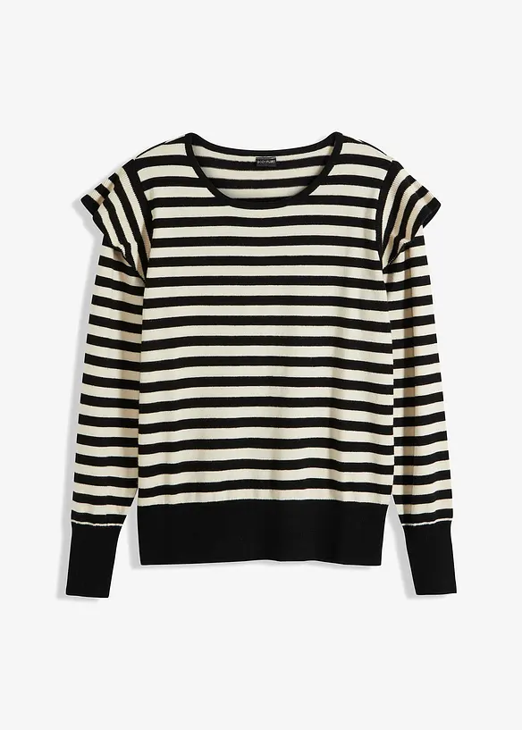 Tröja i mjuk viskosmix, bonprix