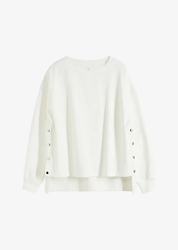 Oversizesweatshirt av ren ekologisk bomull, bonprix