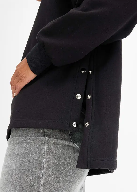 Oversizesweatshirt av ren ekologisk bomull, bonprix