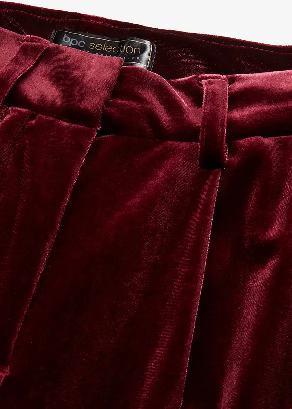 Byxa i mjuk sammet, bonprix