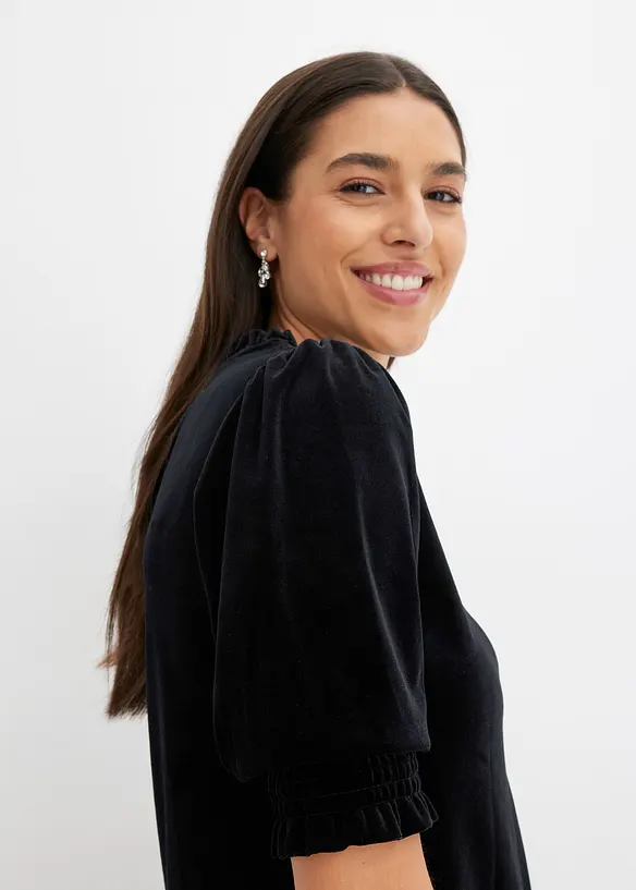 Topp i mjuk sammet, bonprix