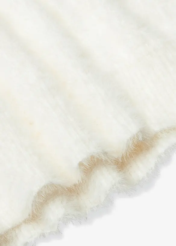 Oversized tröja med bar rygg, bonprix