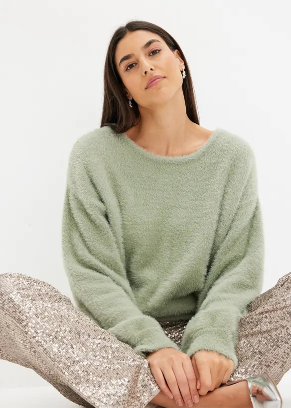 Oversized tröja, bonprix