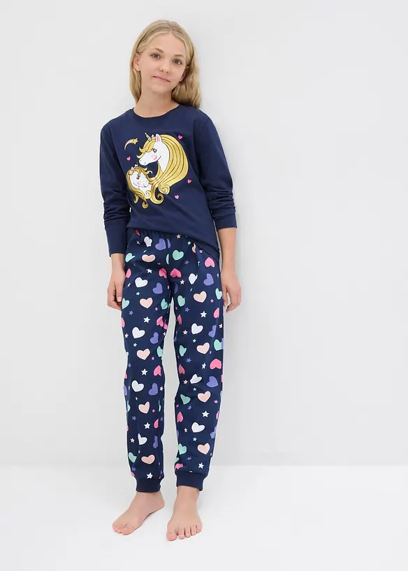 Pyjamas (2 delar) av ekologisk bomull, bonprix