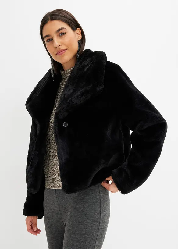 Jacka i pälsimitation, bonprix