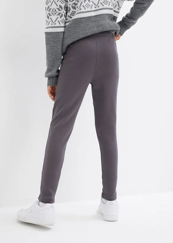 Termofunktionsleggings med mysigt fleecefoder för barn (2-pack), bonprix