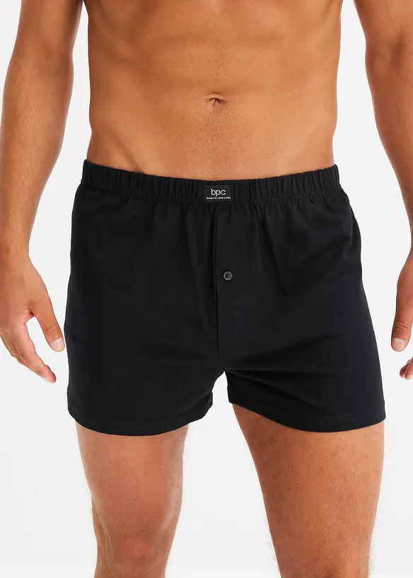 Lediga jerseyboxershorts i bomull (5-pack), bonprix