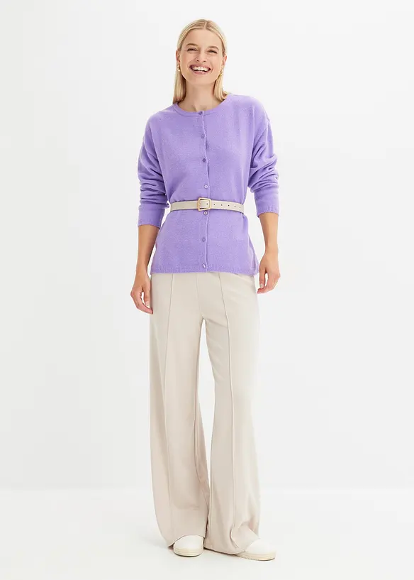 Finstickad cardigan, bonprix