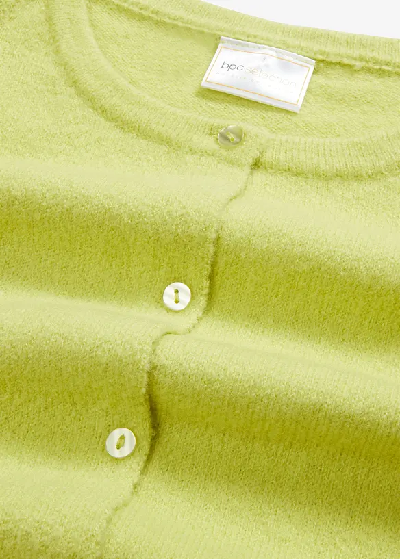 Finstickad cardigan, bonprix