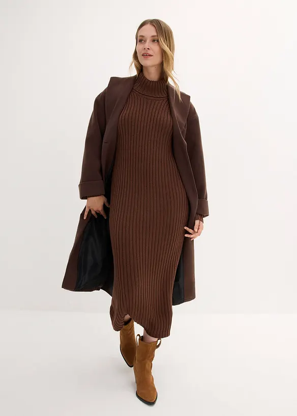 Kappa med yllelook, bonprix