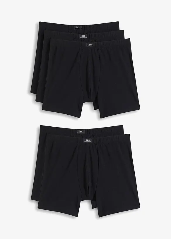 Boxershorts med bomull (5-pack), bonprix