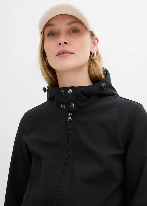 Mammajacka i softshell, justerbar vidd, bonprix