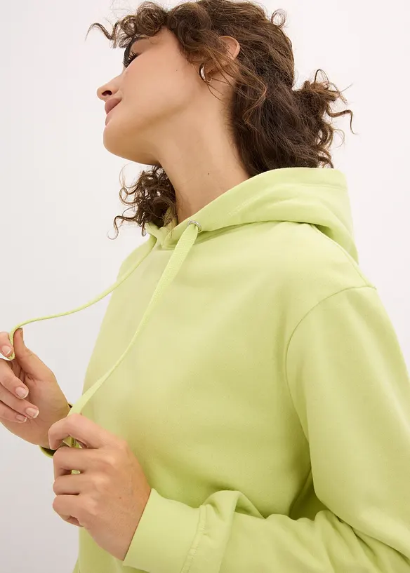 Luvtröja av mjuk frotté, bonprix