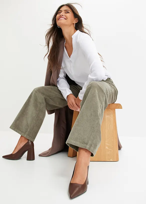 Vid manchesterbyxa, bonprix