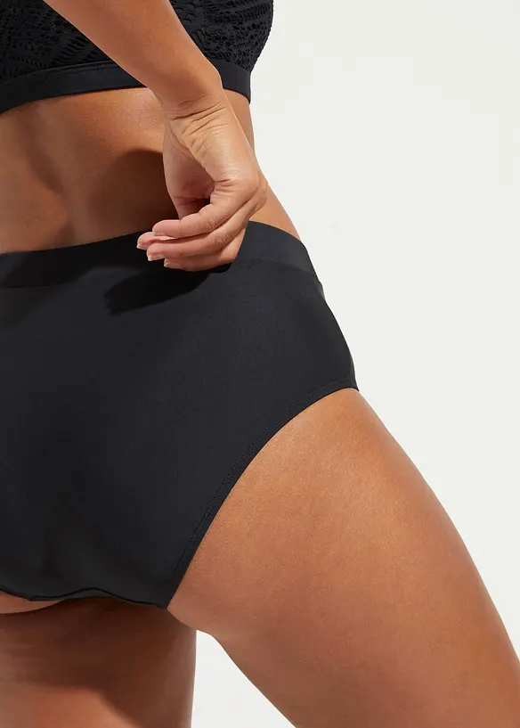 Bikinibyxa med hög midja och lätt formande effekt, bonprix