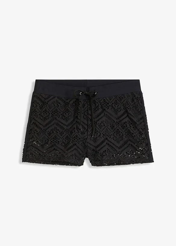 Badshorts med spets, bonprix