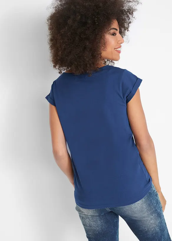 T-shirt i ren bomull, bonprix