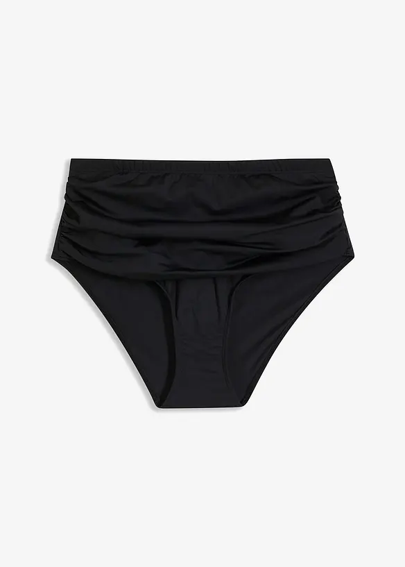Bikinibyxa med rynk och lätt formande effekt, bonprix