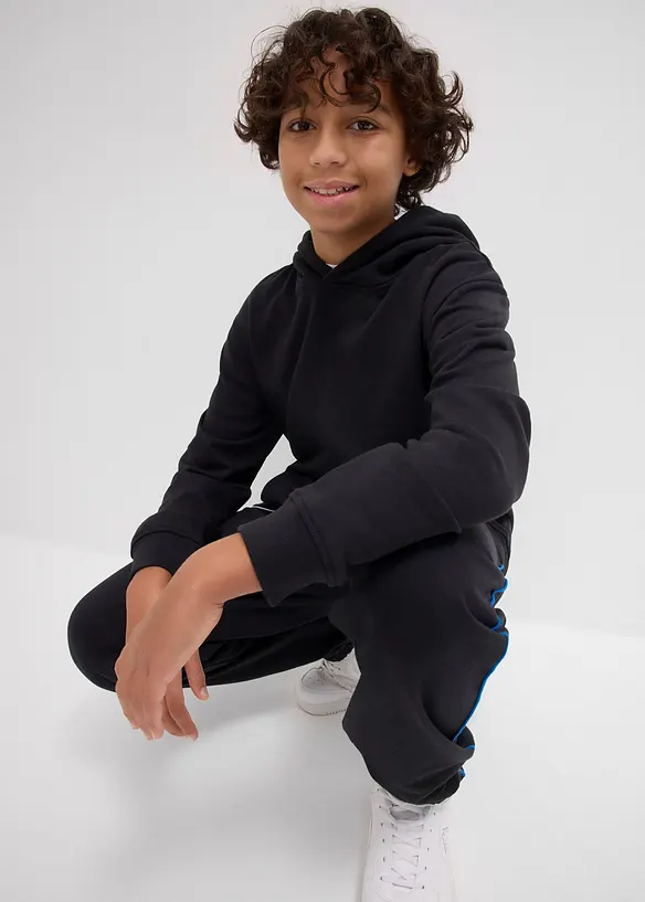 Luvtröja i mjuk bomullsmix, bonprix