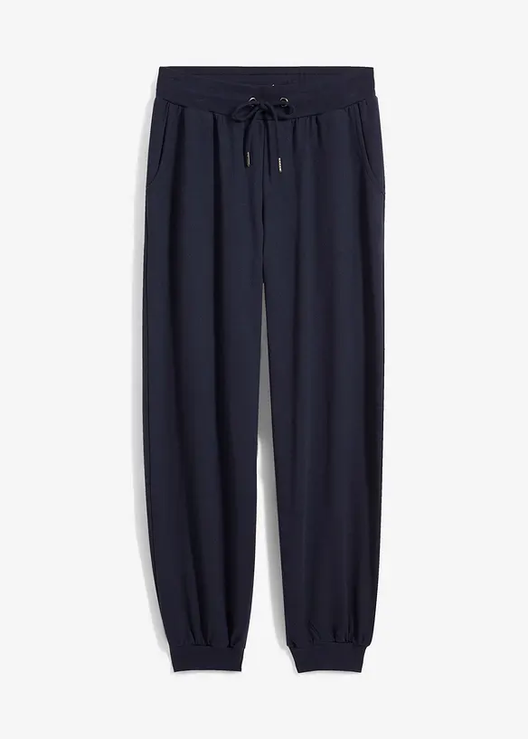 Joggingbyxa med elastisk midja, bonprix
