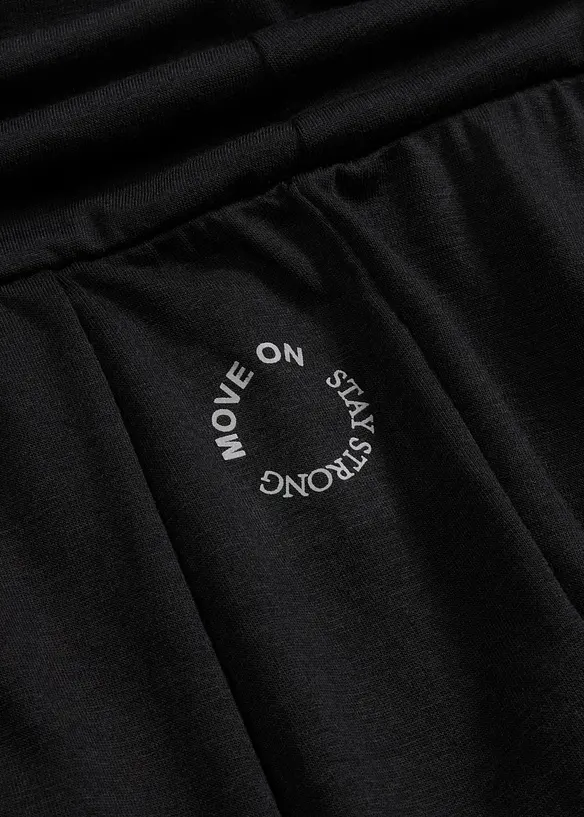 Vid tr&auml;ningsbyxa med nedvikbar linning, bonprix