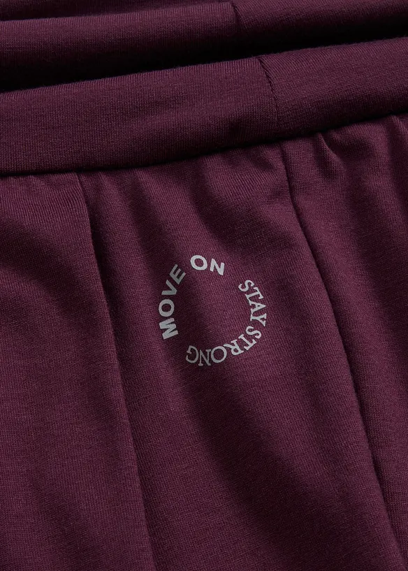 Vid tr&auml;ningsbyxa med nedvikbar linning, bonprix