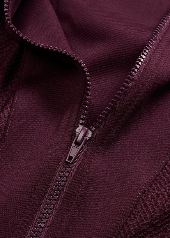 Funktionssportjacka med mesh, oversized, bonprix