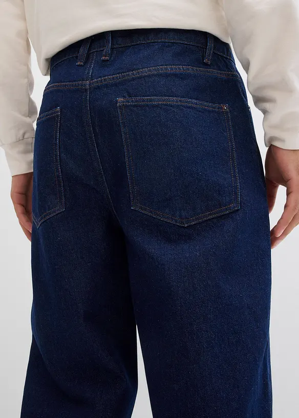 Stretchjeans, Straight i Loose Fit, bonprix