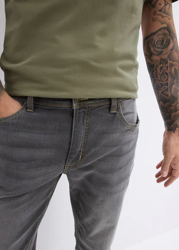 Regular Fit Stretch Jeans, Straight, bonprix