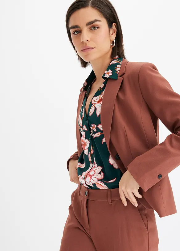 M&ouml;nstrad blus, bonprix