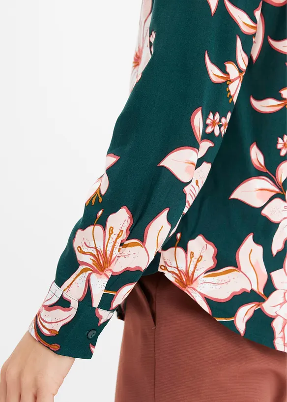 M&ouml;nstrad blus, bonprix