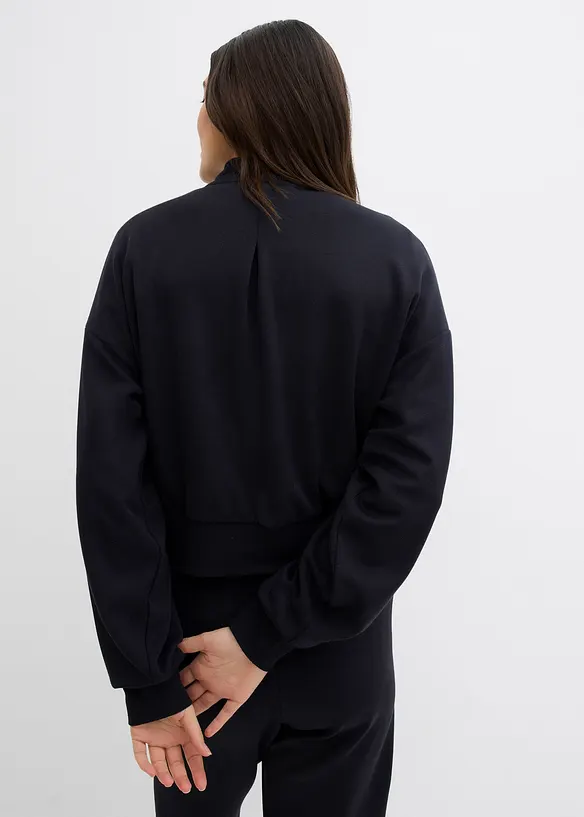 Blusjacka i trikå med viskos, bonprix