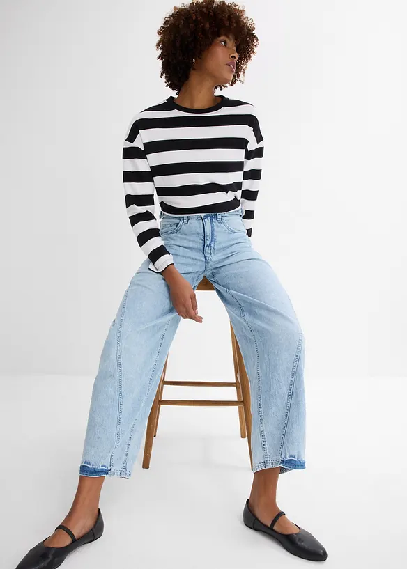 Ballongjeans, Mid Waist, bonprix