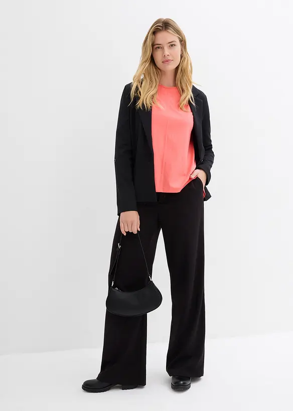 Boxy topp av ekologisk bomull, bonprix