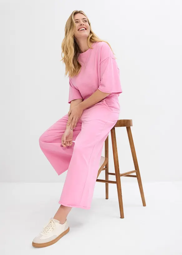 Trik&aring;byxa i ekologisk bomull, 7/8-l&auml;ngd, bonprix