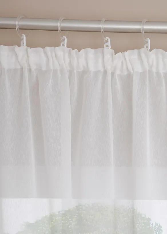 Gardinstore med fin sabl&eacute;struktur, bpc living bonprix collection