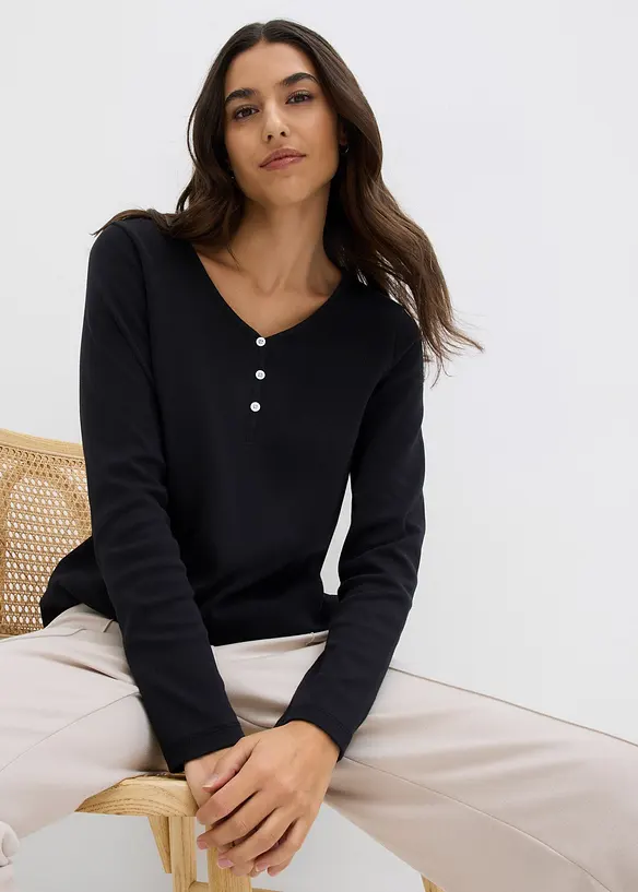 Topp av ekologisk bomull, bonprix