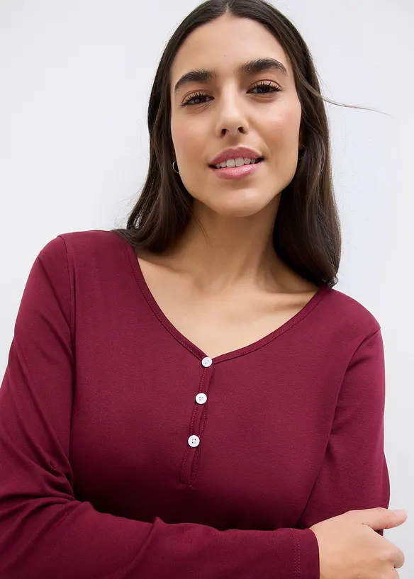 Topp av ekologisk bomull, bonprix