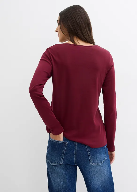 Topp av ekologisk bomull, bonprix