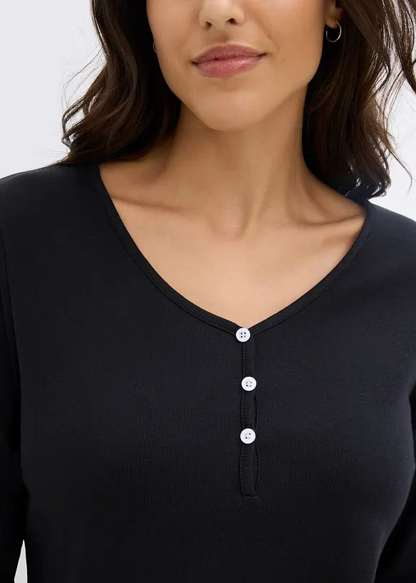 Topp av ekologisk bomull, bonprix