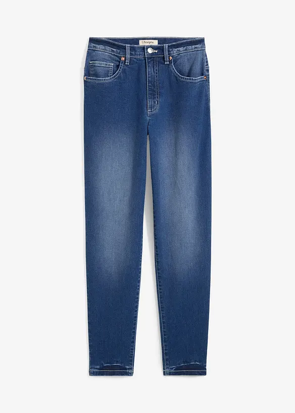 Mom Jeans High Rise, cropped, bonprix