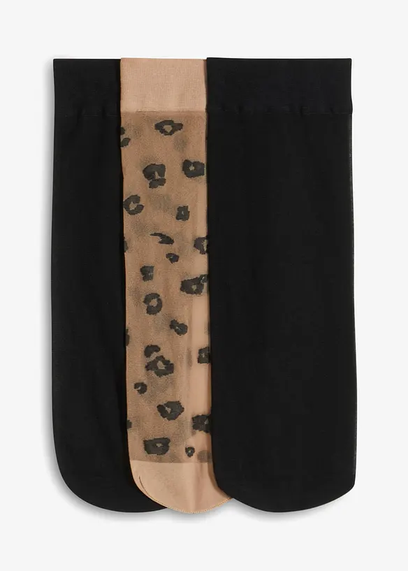 Tunn strumpa 20den (3-pack), bonprix