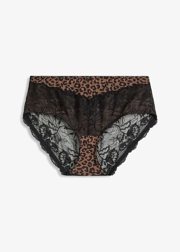 Maxihipstertrosa med fin spets, bonprix