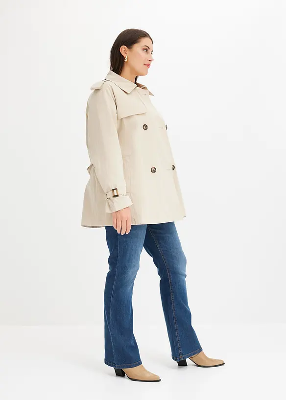 Kort trenchcoat, bonprix