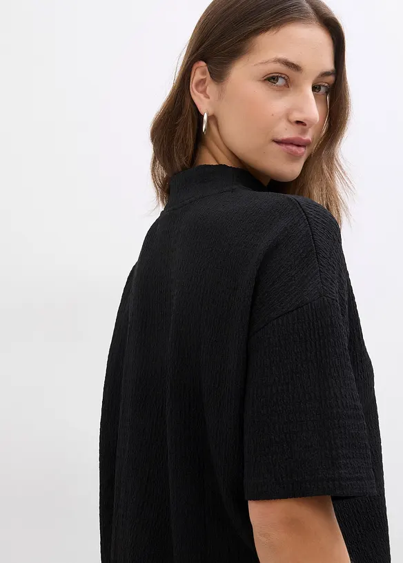 Cr&eacute;petopp med struktur, bonprix